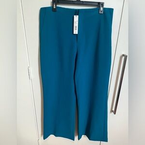 Alice + Olivia Teal Blue Trousers